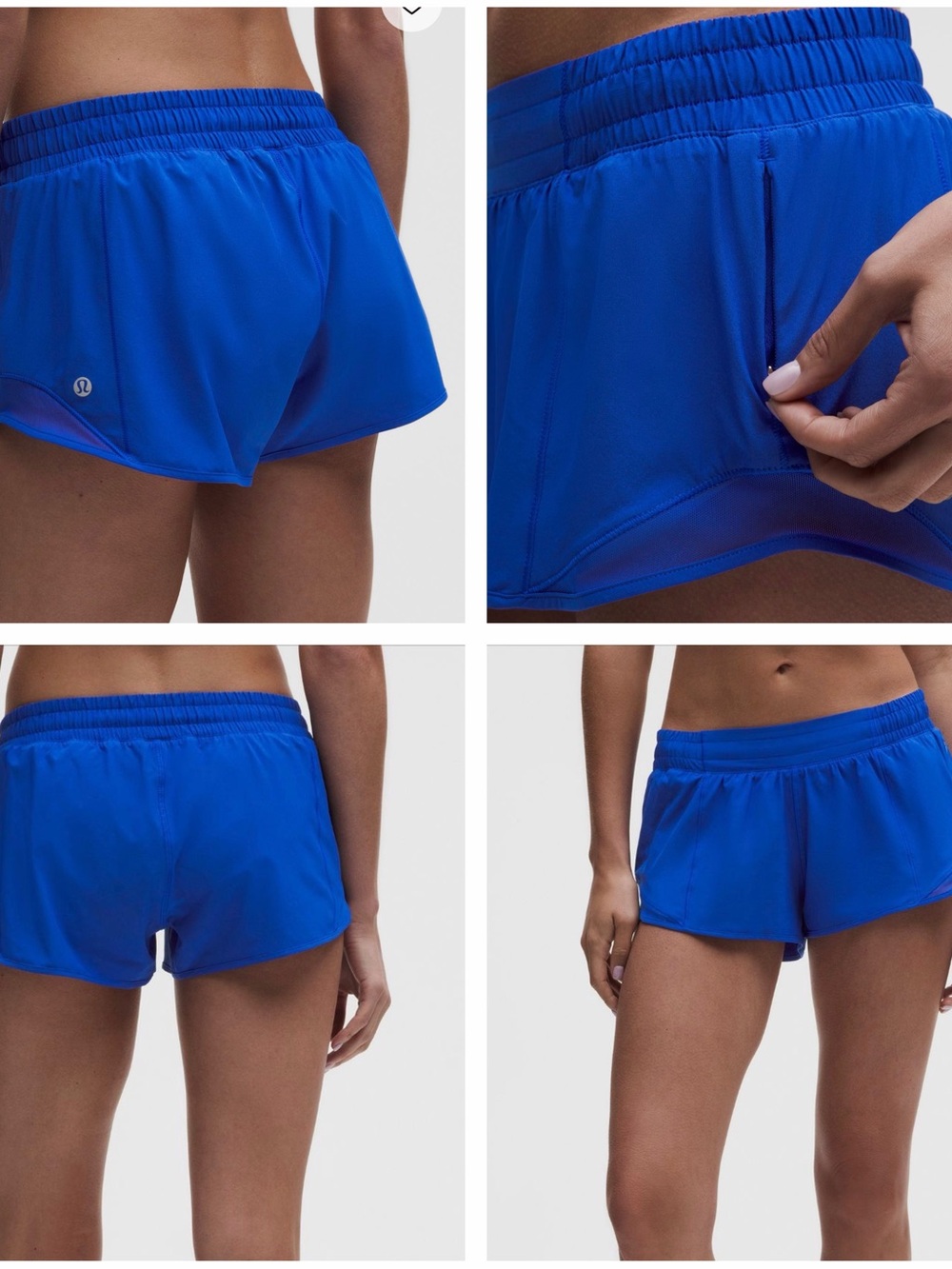 lululemon athletica Women’s Athletic Shorts - Cobalt Blue
